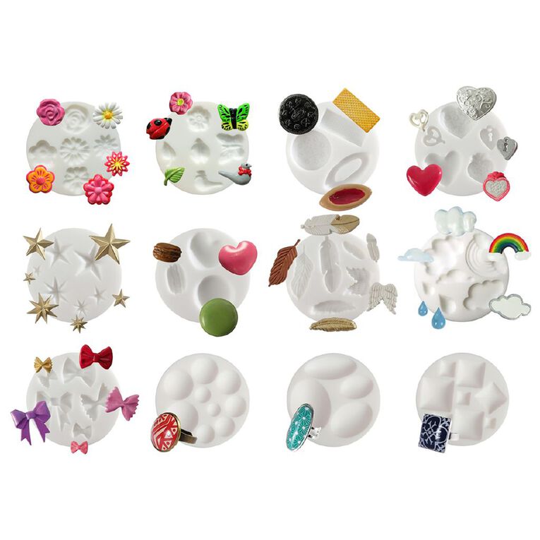 Cernit Silcone Mould 7cm Oval Cabochons, , hi-res