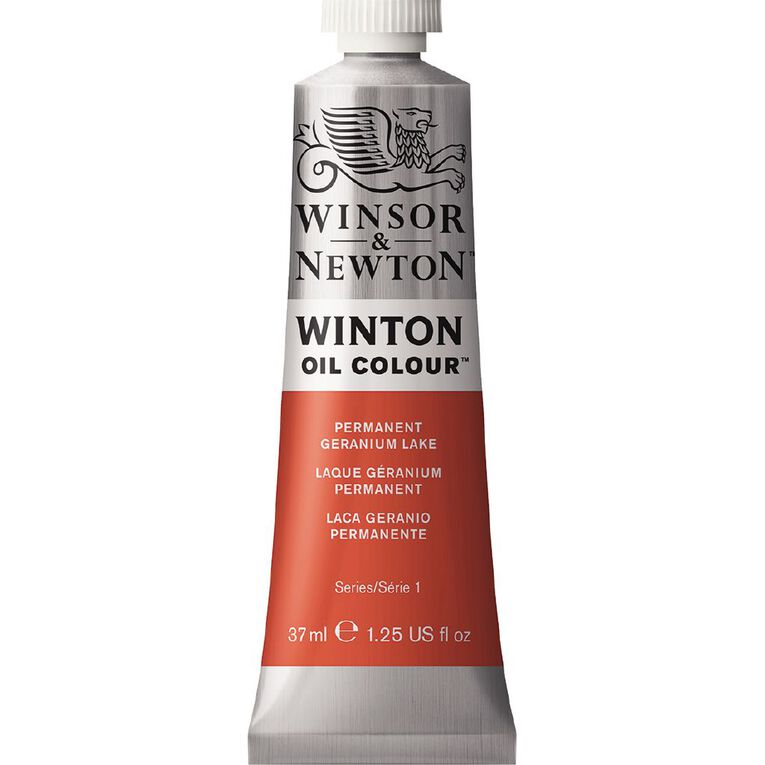 Winsor & Newton Winton Oil Paint 37ml Permanent Geranium Lake, , hi-res