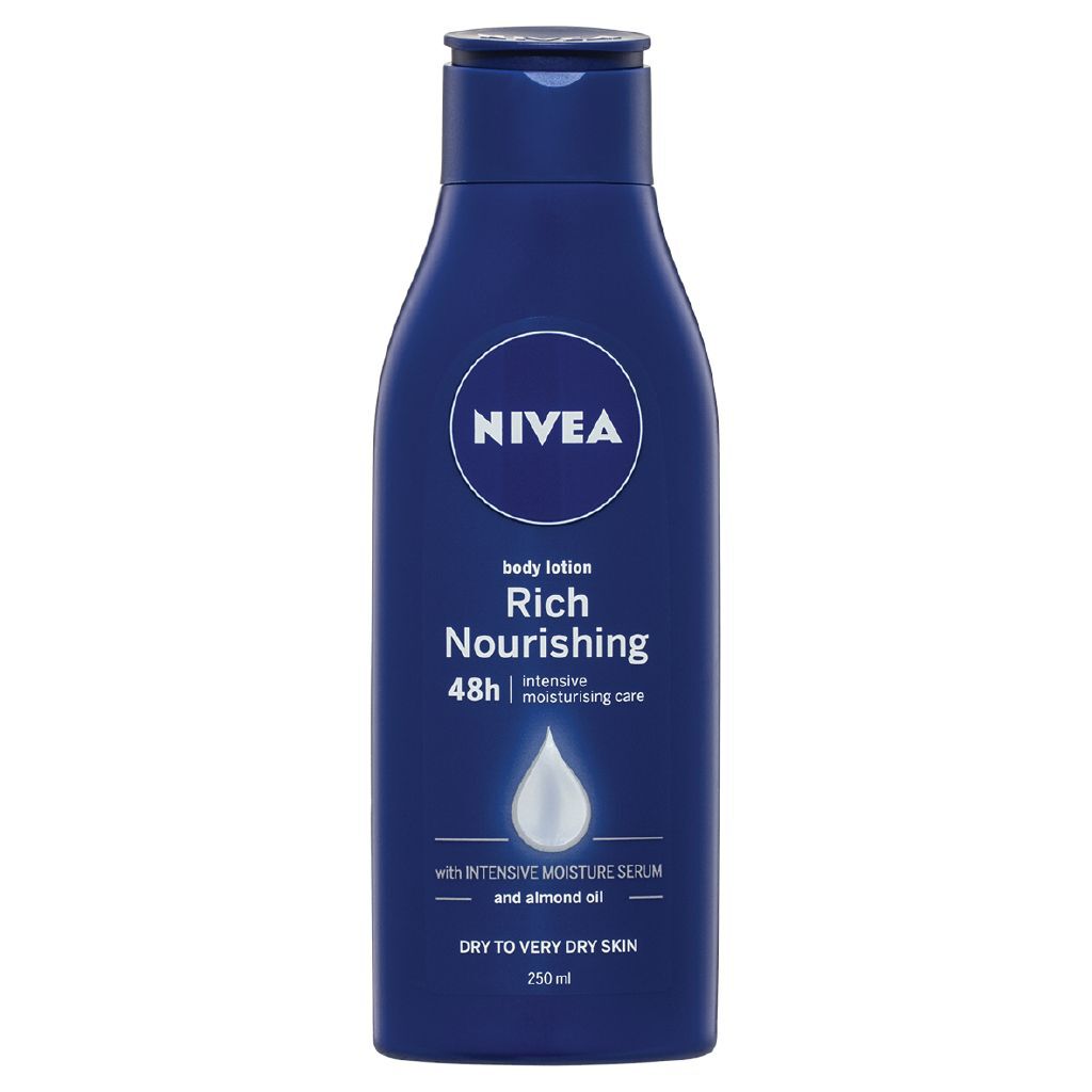 nivea rich moisturising body lotion