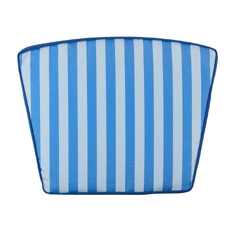 Living & Co Outdoor Tub Chairpad Stripes Blue, , hi-res