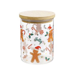 Wonderland Home Glass Canister G/bread 750ml