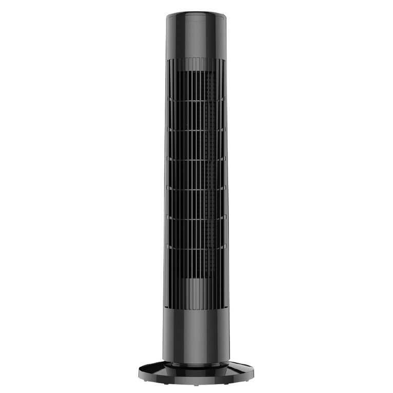 Living & Co Digital Tower Fan 74cm Black, , hi-res