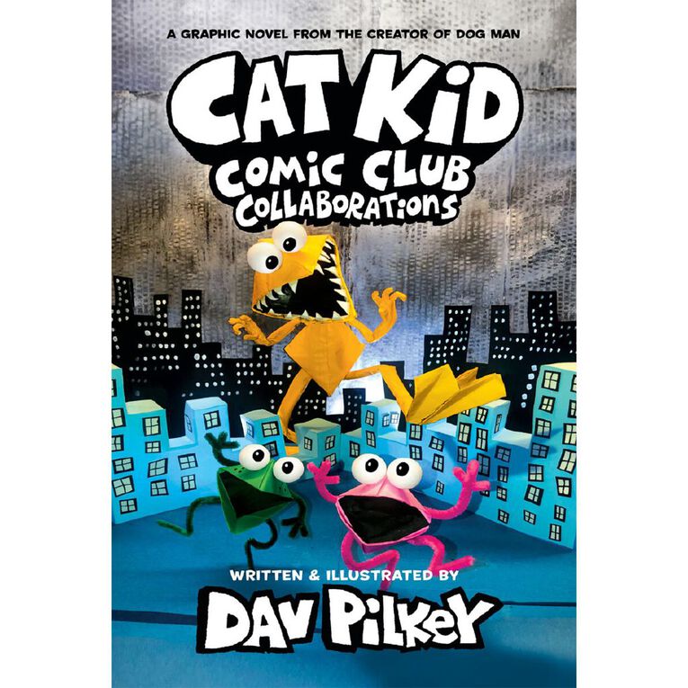 Cat Kid Comic Club #4 Collaborations by Dav Pilkey, , hi-res