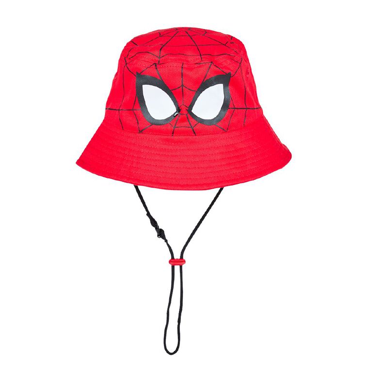Spider-Man Young Boys' Hat, Red Dark, hi-res