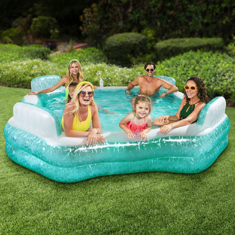 Funsicle Summer Escape Pool Lagoon Blue 8.7 Foot, , hi-res