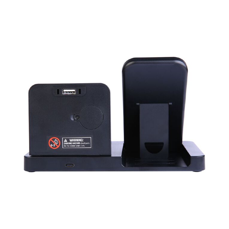 Tech.Inc 2in1 Magnetic Wireless Charger With Clock TIWA1233A, , hi-res
