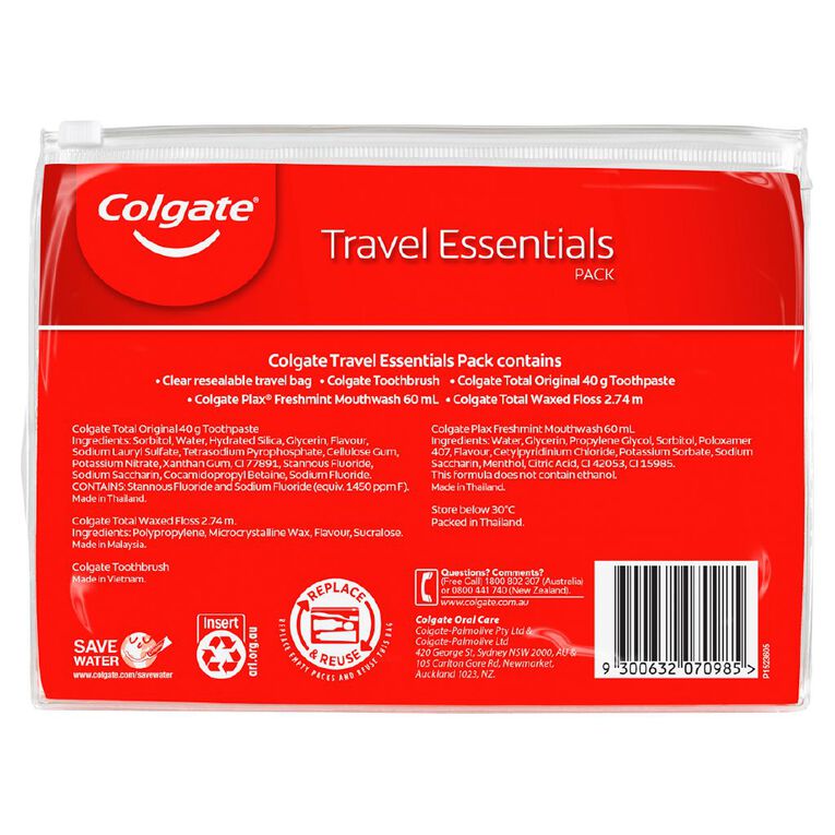 Colgate Oral Care Travel Pack, , hi-res