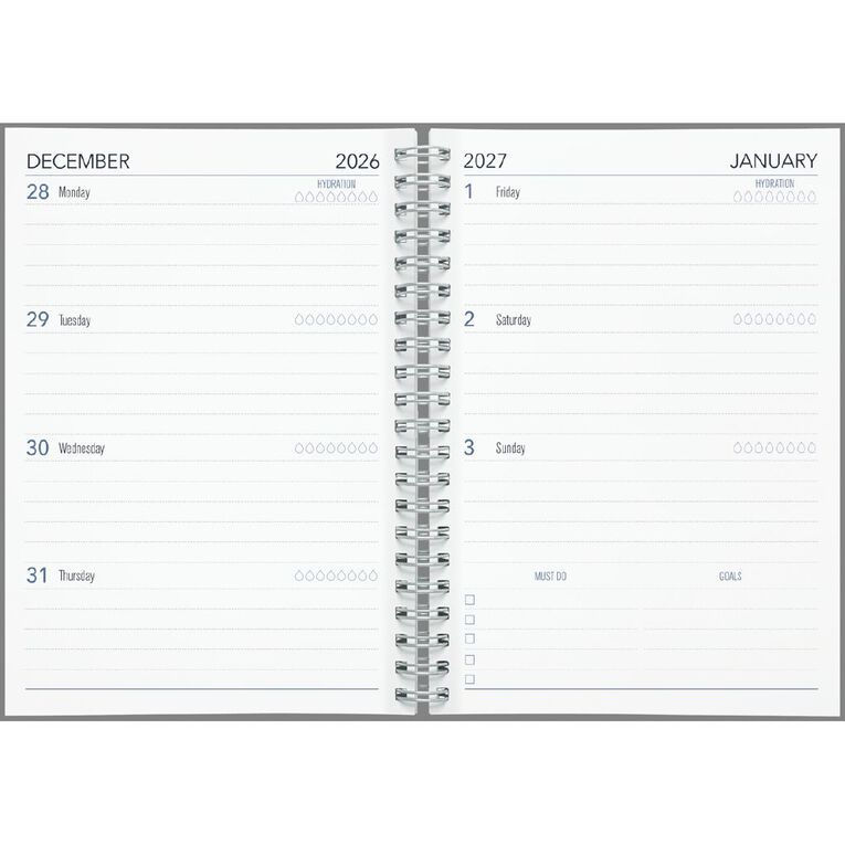 Collins 2027 Diary A53 Wiro Iconic NZ, , hi-res
