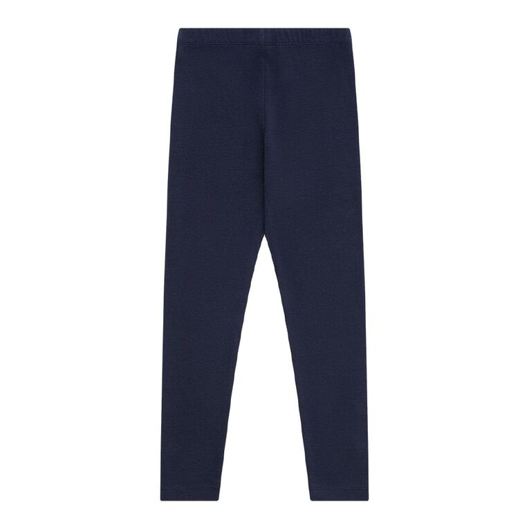Young Original Plain Leggings, Navy, hi-res