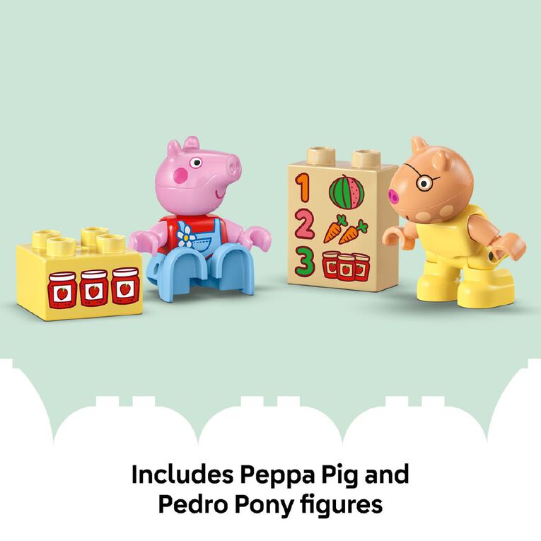 LEGO DUPLO Peppa Pig Tractor and Market 10468, , hi-res