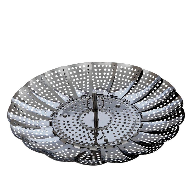 Living & Co Steamer Insert Stainless Steel 20cm, , hi-res