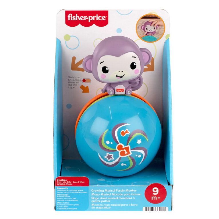 Fisher-Price Crawl & Go Monkey, , hi-res