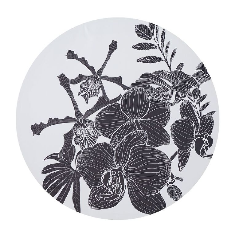 Living & Co Sadie Round Printed Canvas 70cm, , hi-res