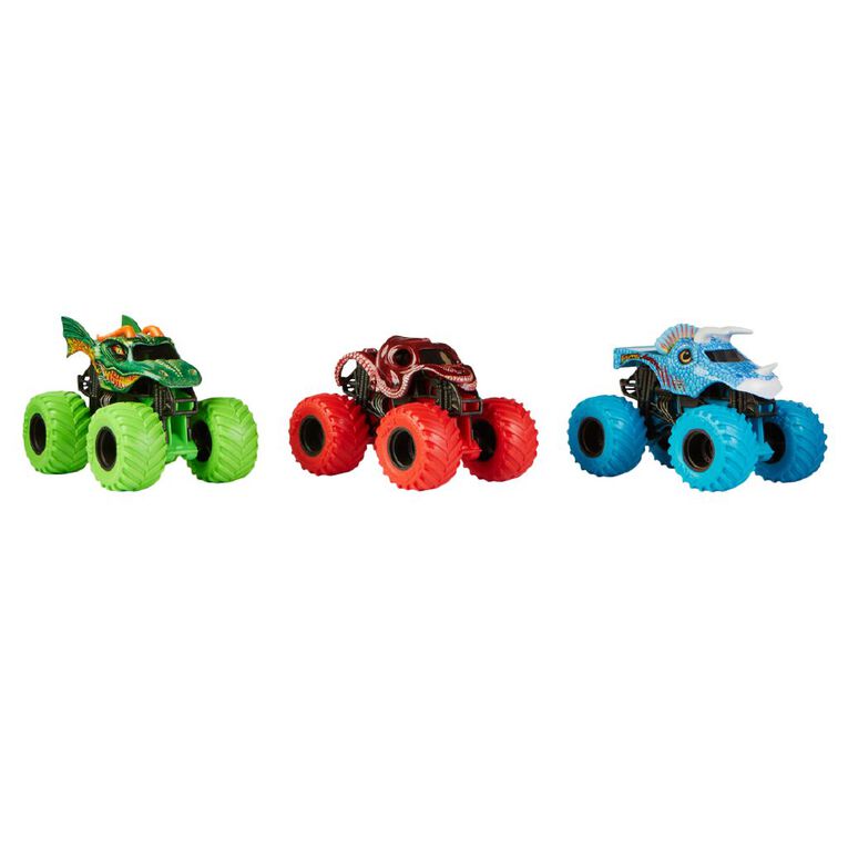 Monster Jam 1:64 Charged Beasts 3 Pack, , hi-res