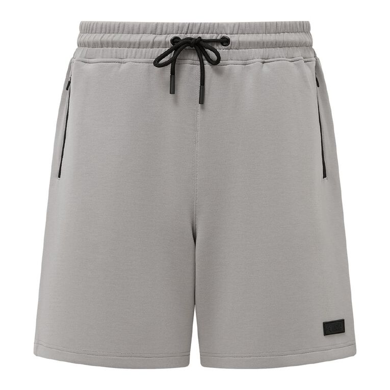 Active Intent Men's Scuba Shorts, Grey Mid, hi-res