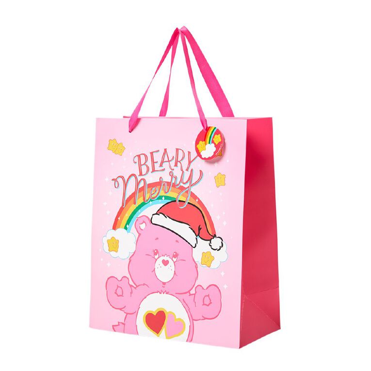 Care Bears Christmas Gift Bag Assorted Large, , hi-res