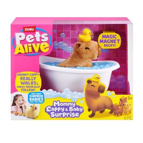 Zuru Pets Alive Mommy and Baby Surprise Series 1 Capybara