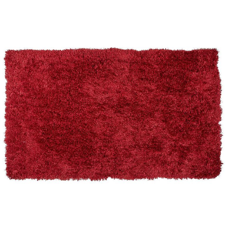 Living & Co Brooklyn Large Rug Red 150cm x 220cm Red The Warehouse