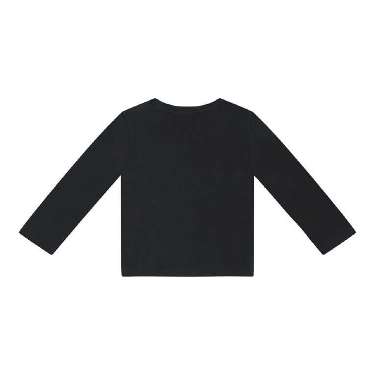 Young Original Toddler Long Sleeve Printed Tee, Black, hi-res
