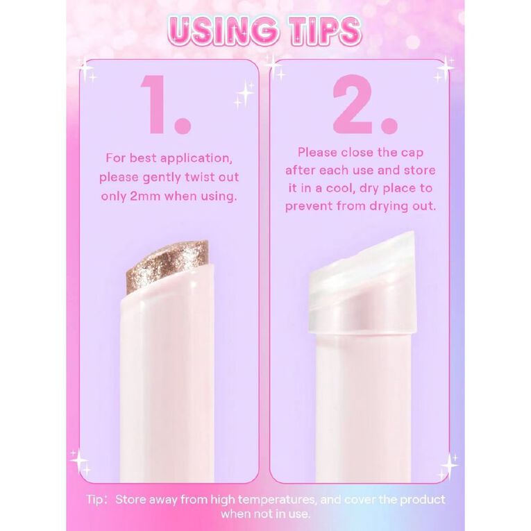 Sheglam Crystal Jelly Glaze Stick Aura Blitz 3g, , hi-res