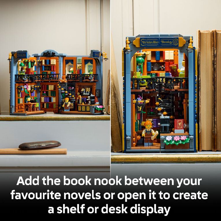 LEGO Icons Bookstore: Book Nook 11379, , hi-res