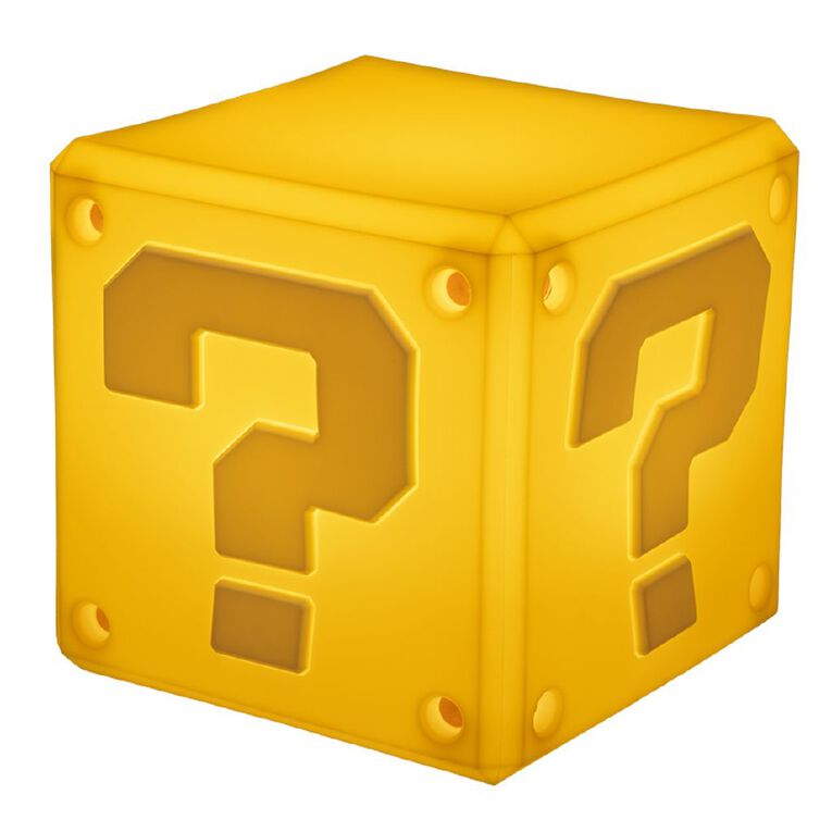 Paladone Super Mario Question Block SquishyGlo Light, , hi-res