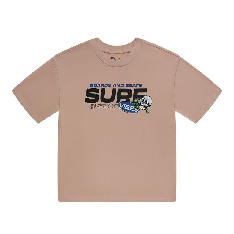 Young Original Short Sleeve Print Tee, Pink Light, hi-res