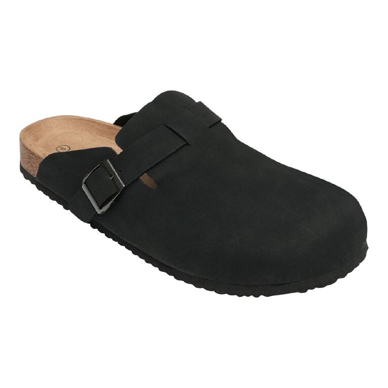 H&H Women's Kira Mule Sandals, Black, hi-res