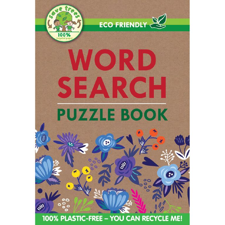 Eco Friendly Word Search Puzzle Book #1, , hi-res