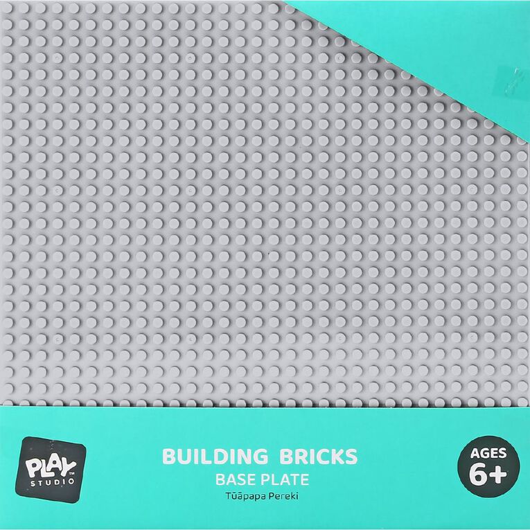 Play Studio Building Bricks Base Plate Assorted 25cm, , hi-res