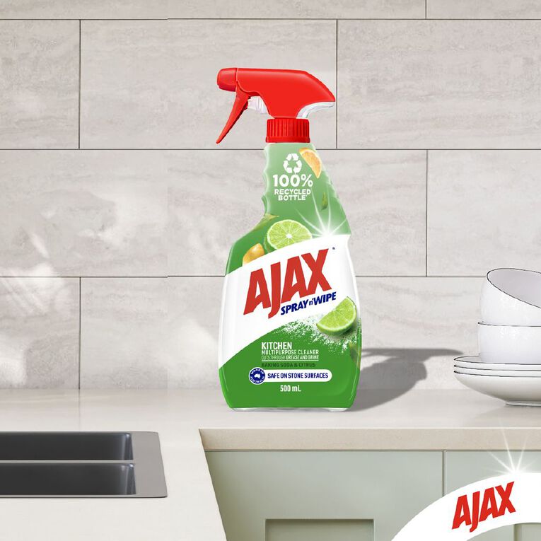 Ajax Spray N Wipe Kitchen Multi Purpose Trigger 500ml, , hi-res
