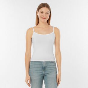H&H Essentials Women's Stretch Cotton Cami