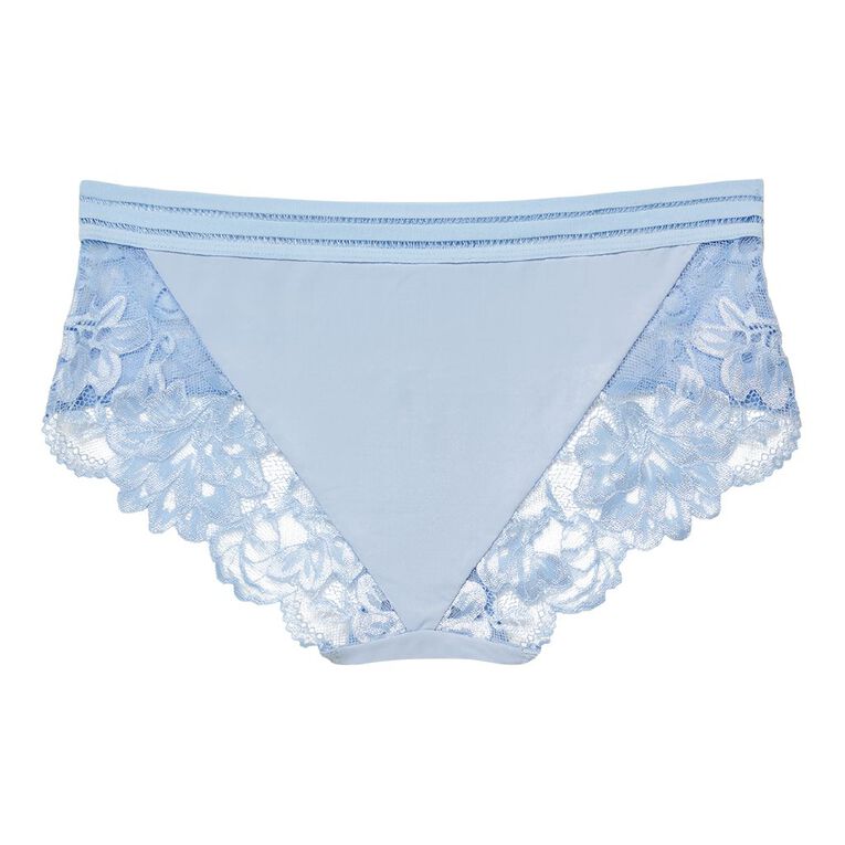 H&H Women's Elegance Boyleg Briefs, Blue Light, hi-res