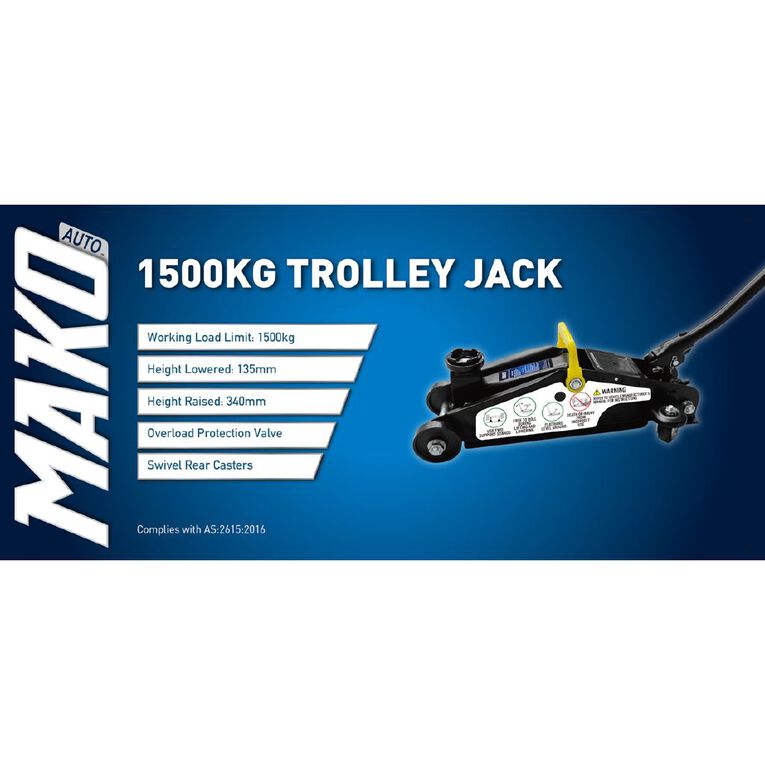 Mako Trolley Jack, , hi-res