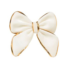 Wonderland Christmas Bow White