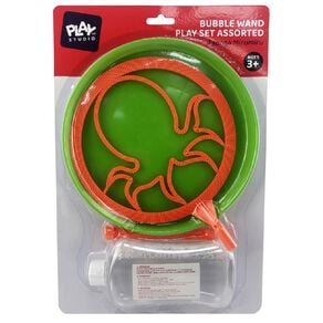 Play Studio Bubble Wand Play Set Assorted