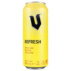 V Refresh Lemon And Tangerine Can 500ml
