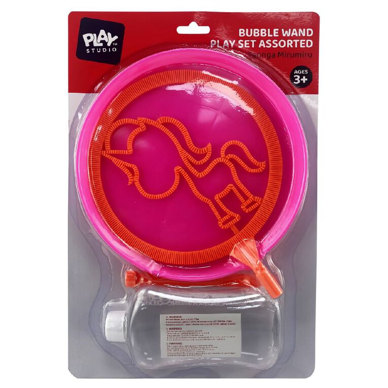 Play Studio Bubble Wand Play Set Assorted, , hi-res