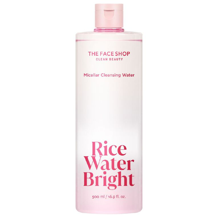 The Face Shop Rice Water Bright Micel Cleansing Water 500ml, , hi-res