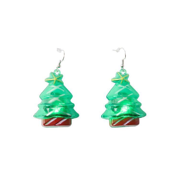 Wonderland Novelty Light Up Earrings Assorted, , hi-res