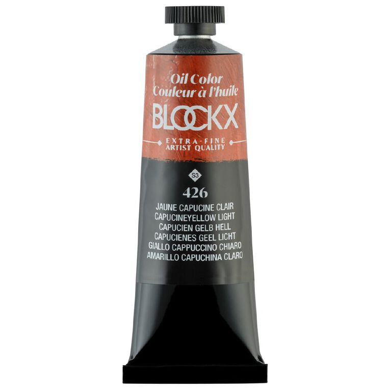 BLOCKX Oil Tube 35ml S3 426 Capucine Yellow Light, , hi-res