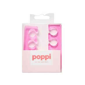 poppi gel toe seperators pink 1 each