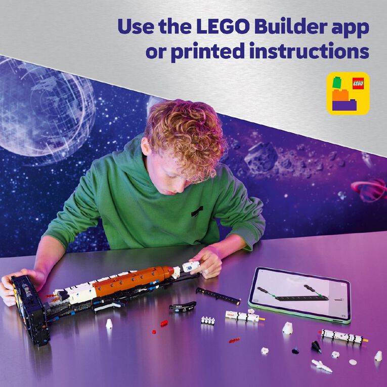 LEGO Technic NASA Artemis Space Launch System Rocket 42221, , hi-res