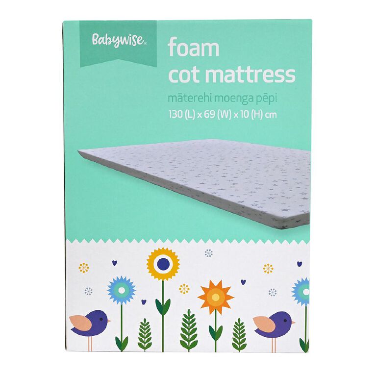 Babywise Foam Cot Mattress, , hi-res