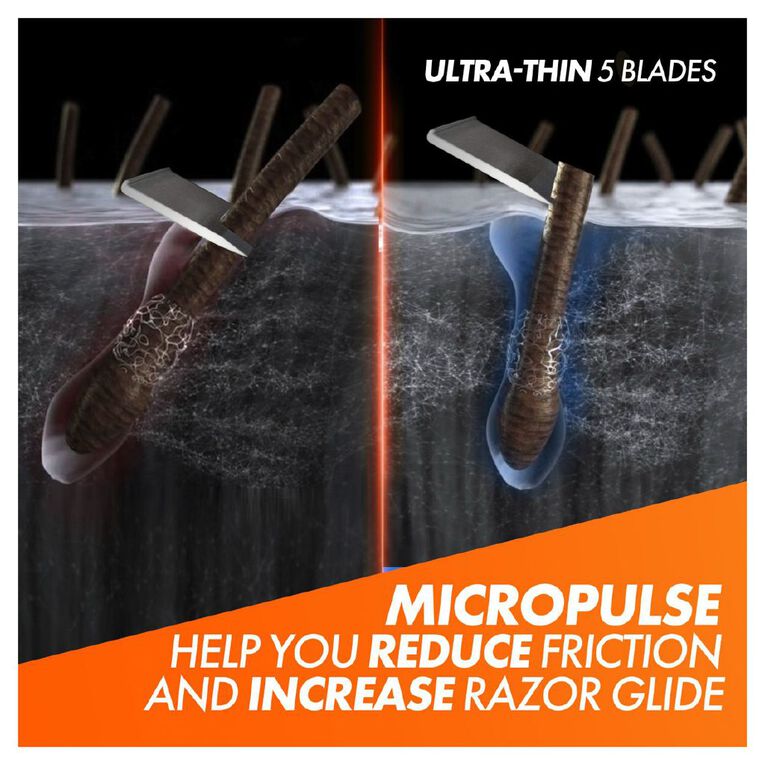 Gillette Fusion Power Razor 2 Up Blade Refills, , hi-res