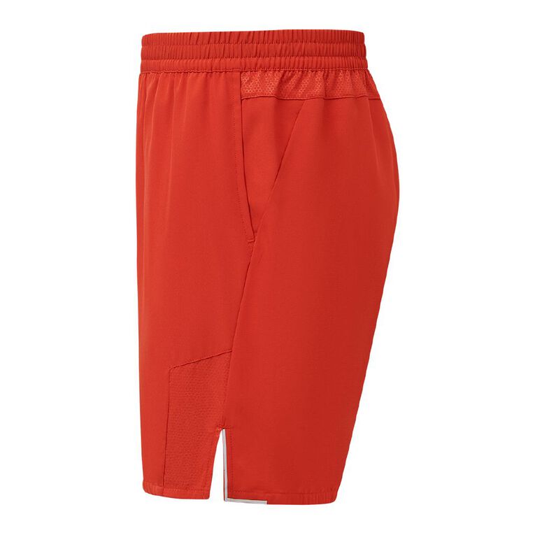 Active Intent Men's 5 Inch Training Shorts, Red Mid, hi-res