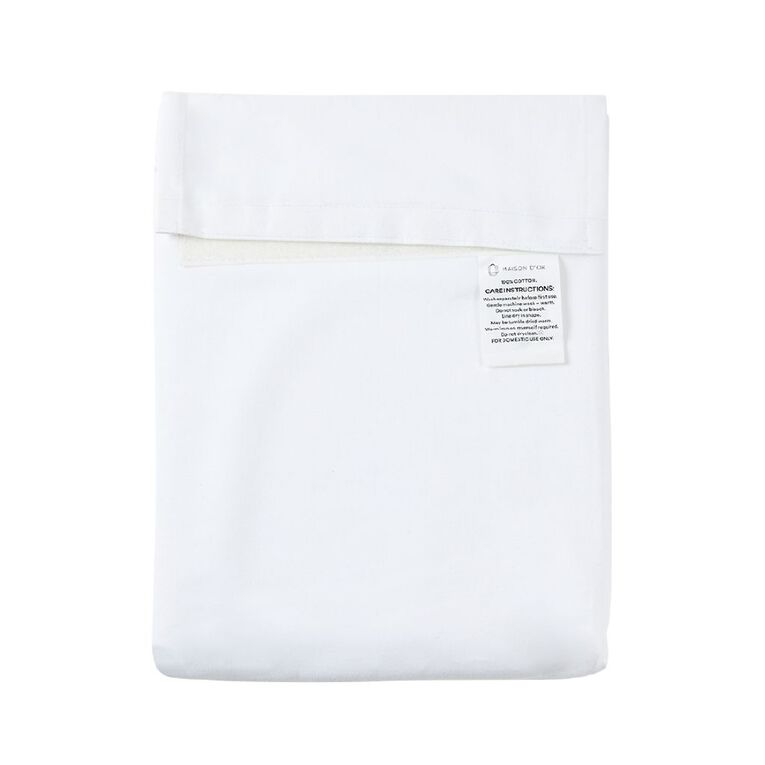 Maison d'Or 1000TC Cotton Sheet Set White Super King, , hi-res