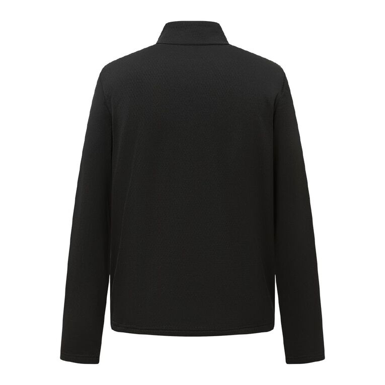 Active Intent Men's Active Quarter Zip Sweat, Black, hi-res