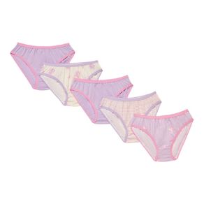 H&H Girls' Briefs 5 Pack