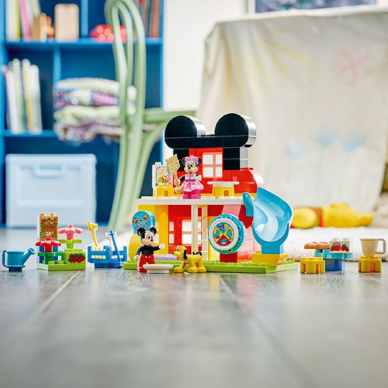 LEGO DUPLO Mickey Mouse Clubhouse with Minnie & Plu 10465, , hi-res